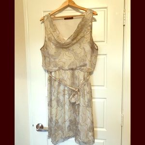 The Limited sheer overlay dress. XL.